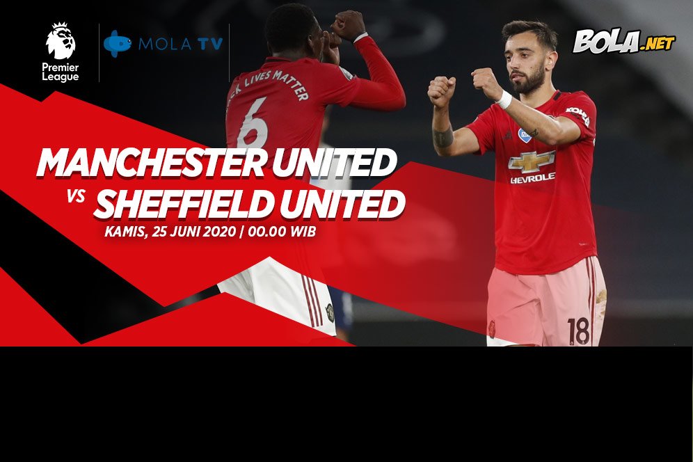 Data dan Fakta Premier League: Manchester United vs Sheffield United