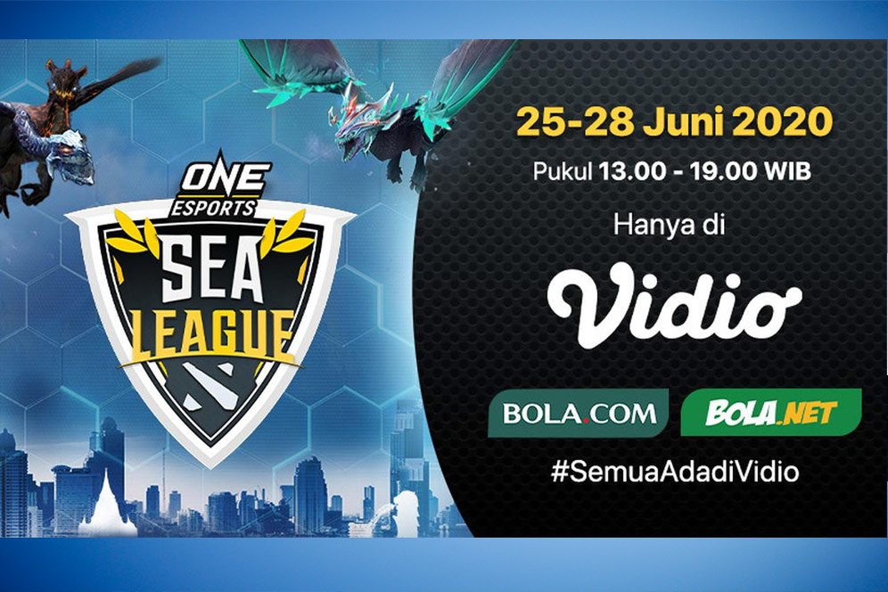 Jadwal Lengkap Live Streaming ONE Esports DotA 2 SEA League, 25 - 28 Juni 2020 di Vidio