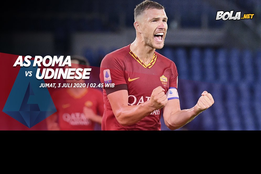 Prediksi AS Roma vs Udinese 3 Juli 2020