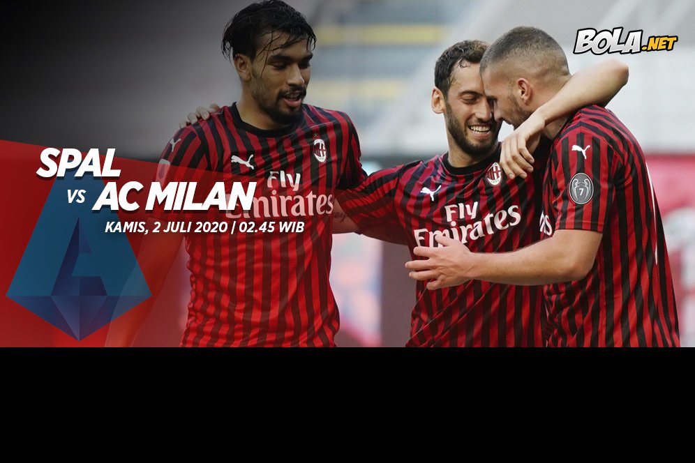 Link Live Streaming SPAL vs AC Milan di Vidio.com