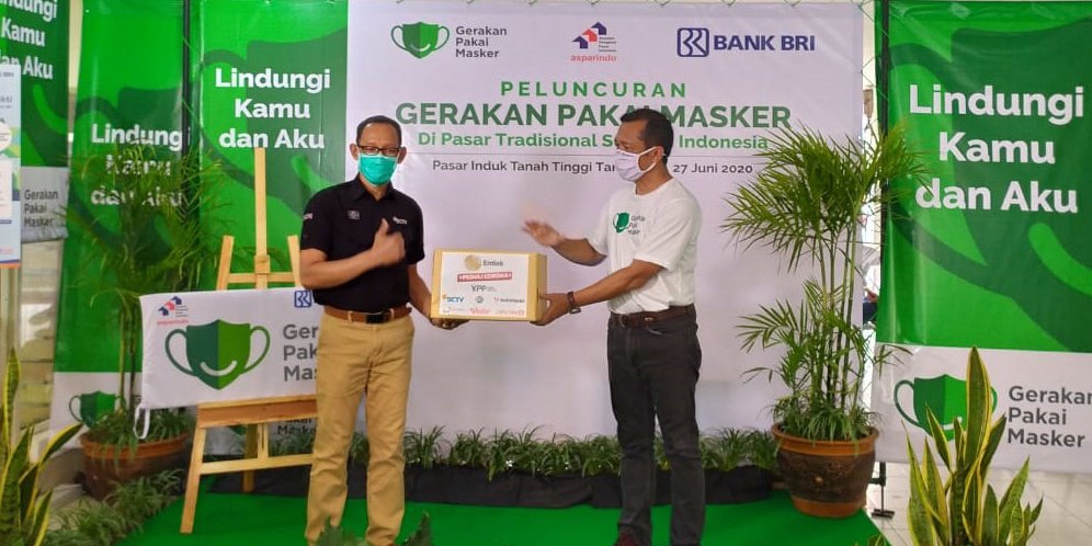 EMTEK Sumbang 100.000 Masker Kain untuk Bantu Pencegahan Virus Corona