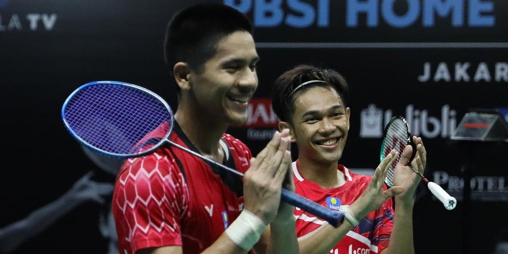 Fajar/Yeremia Bekuk Hendra/Pramudya, Ahsan/Leo Kalahkan Kevin/Reza