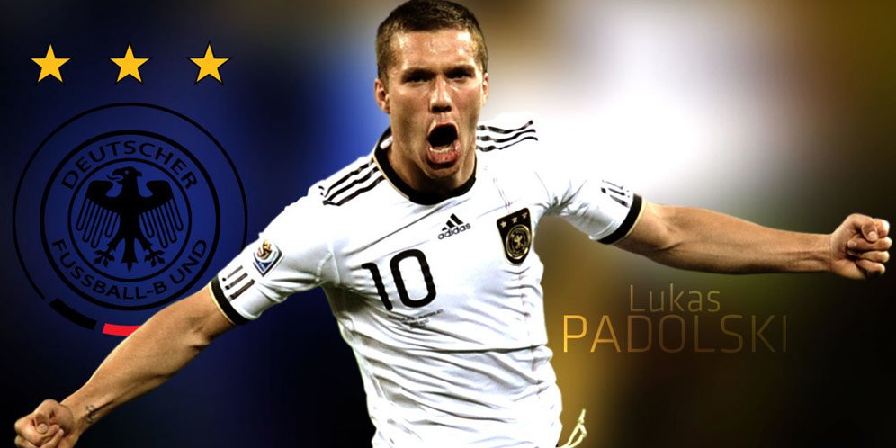 Lukas Podolski dan Keunikannya Sebagai 'Nomor 3' Jerman