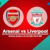 Jelang Arsenal vs Liverpool: Siapa Pemain Terbaik dalam Urusan Gol, Assist, Umpan, dan Tekel?