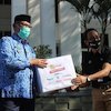 EMTEK Peduli Corona Serahkan Bantuan kepada Pemerintah Daerah Kuningan