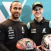 Kompak Menang Bareng, Lewis Hamilton-Fabio Quartararo Tukar Ucapan Selamat