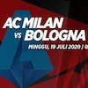 Prediksi AC Milan vs Bologna 19 Juli 2020