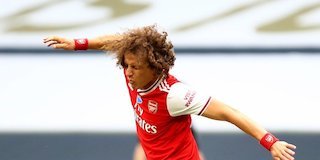 Bek Arsenal, David Luiz (c) AP Photo