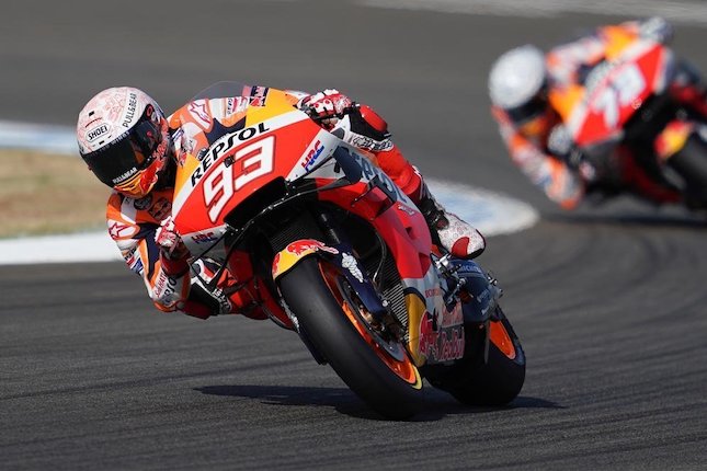 Pelajari Cara Pengereman Marc Marquez