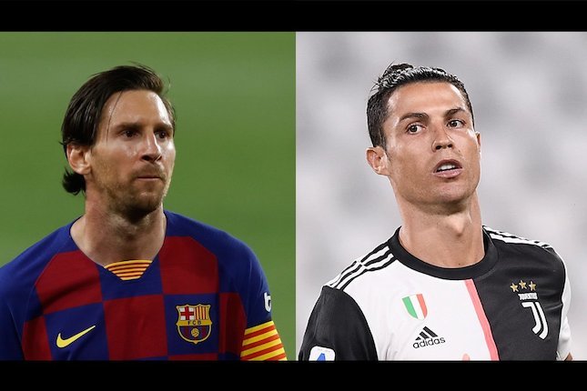 Lionel Messi dan Cristiano Ronaldo. (c) AP Photo