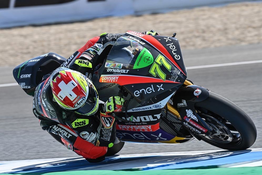 Hasil FP1 MotoE Jerez, Andalusia: Dominique Aegerter Terdepan