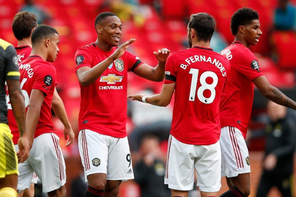 Hasil Pertandingan Manchester United vs Southampton: Skor 2-2