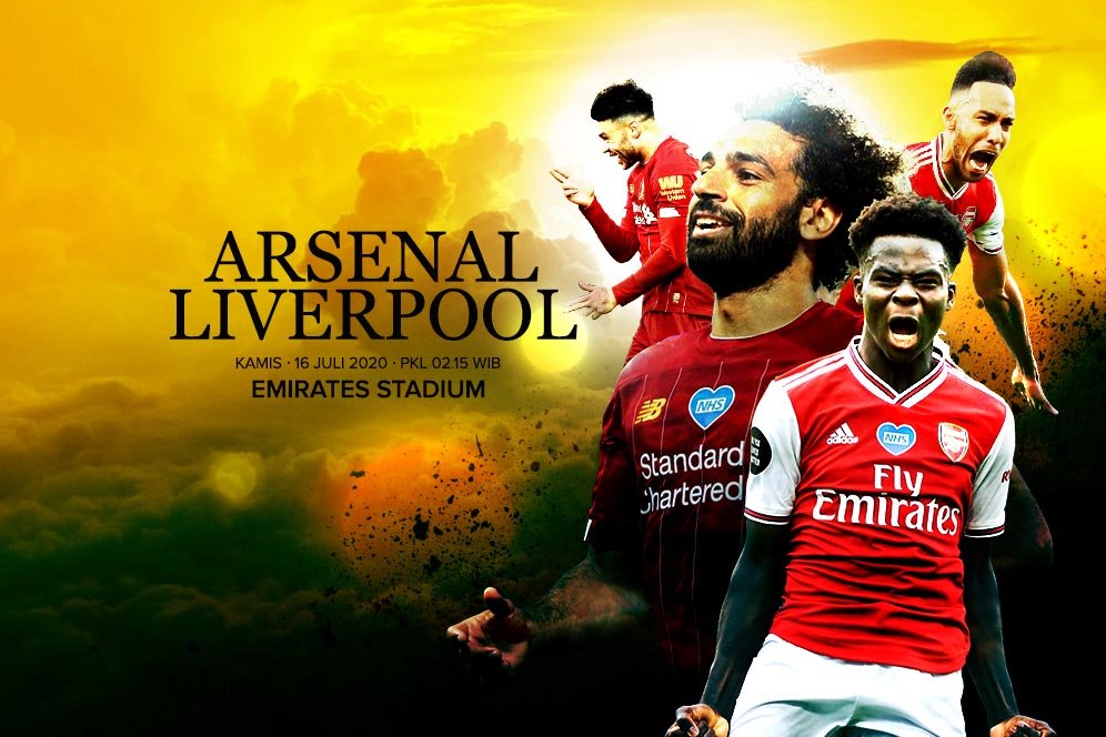 Prediksi Arsenal vs Liverpool 16 Juli 2020