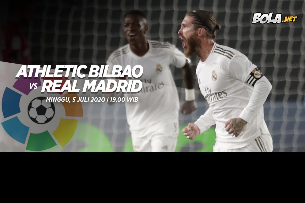 Link Live Streaming Athletic Bilbao vs Real Madrid di Vidio.com