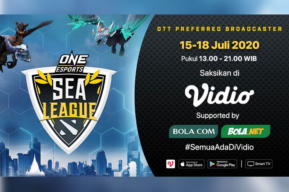 Jadwal Playoff ONE Esports DotA 2 SEA League Hari Ini di Vidio, Bola.net, Bola.com