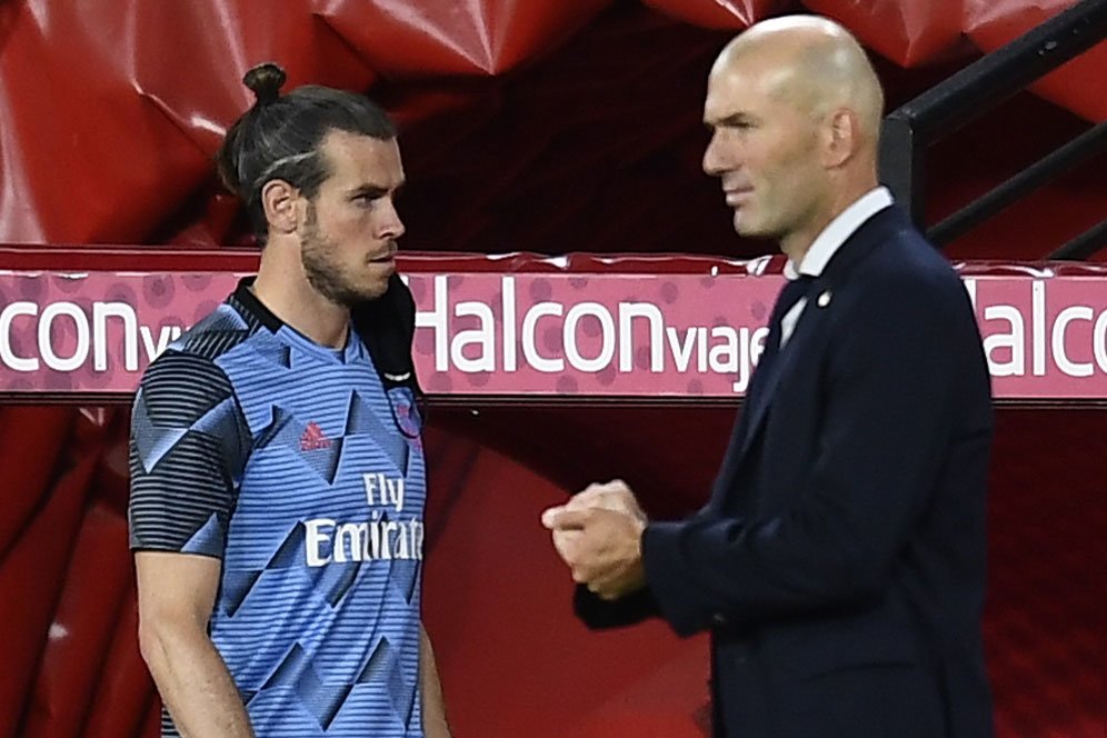 'Zinedine Zidane Tidak Mau Melatih Gareth Bale'