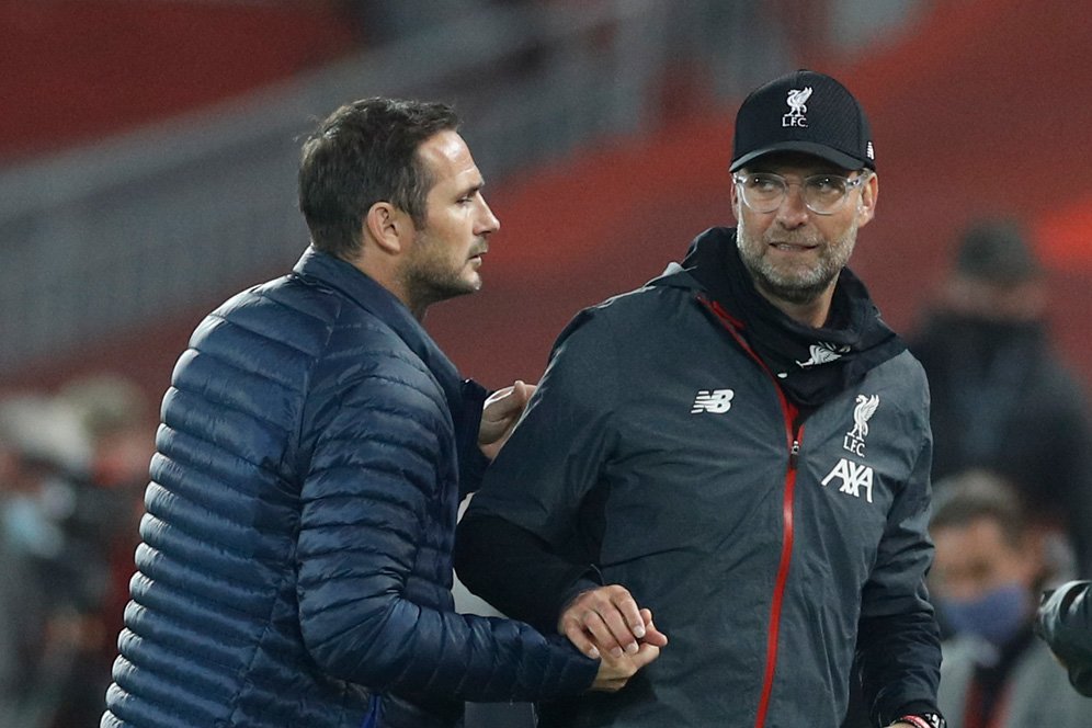 Frank Lampard Tertawakan Kejulidan Jurgen Klopp Soal Transfer Jor-Joran Chelsea