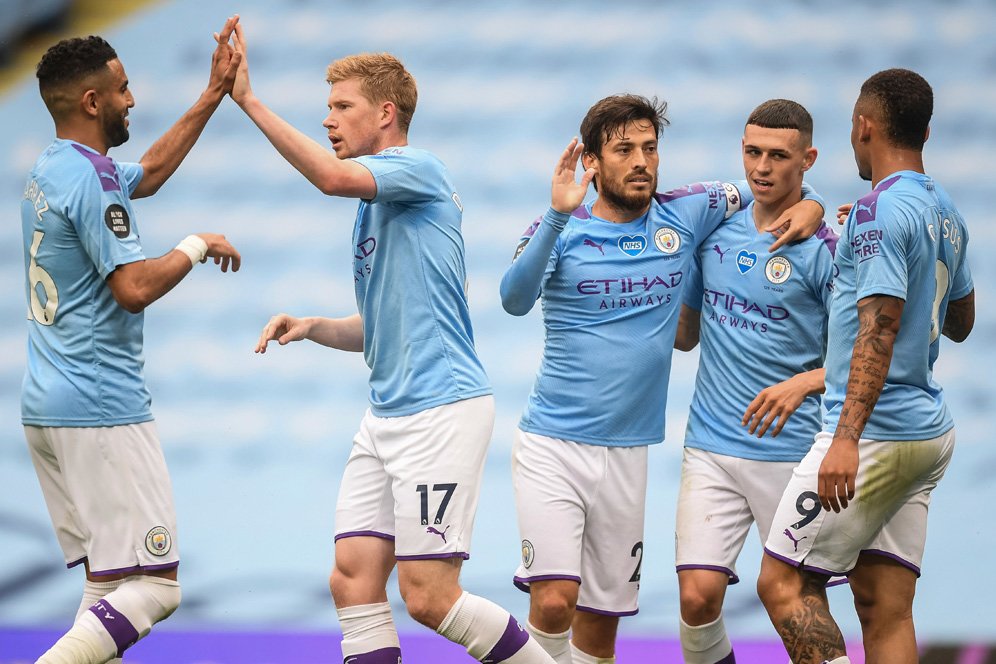 Pecahkan Rekor, Man City Punya 5 Predator dengan Minimal 10 Gol dalam Semusim