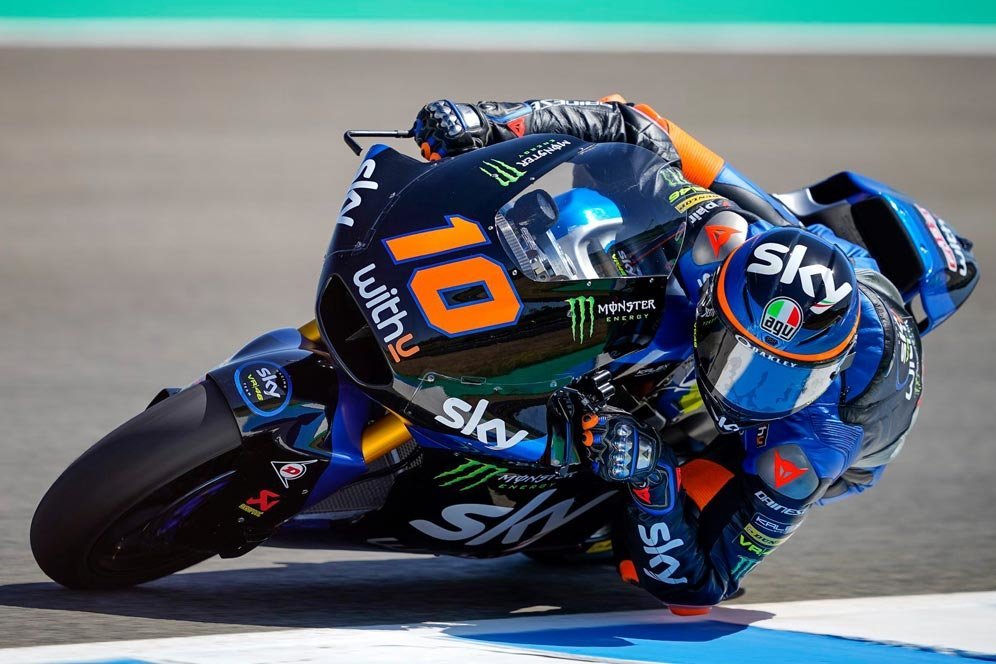 Hasil FP2 Moto2 Jerez, Andalusia: Luca Marini Asapi Tandem Sendiri