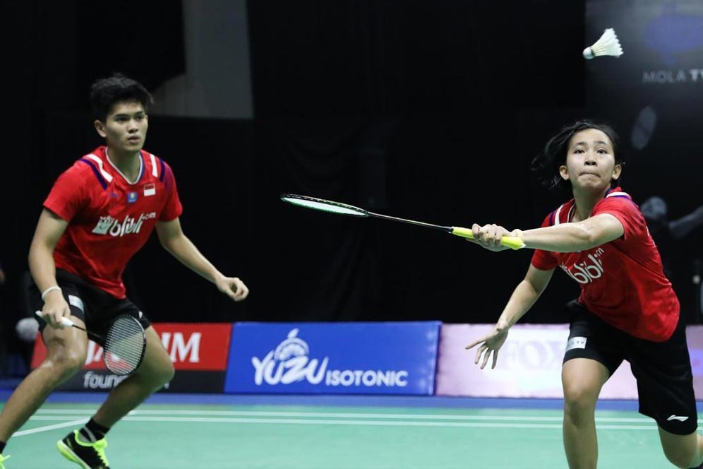 Adnan/Mychelle dan Rinov/Pitha Rebut Kemenangan di PBSI Home Tournament Adnan/Mychelle dan Rinov/Pitha Rebut Kemenangan di PBSI Home Tournament