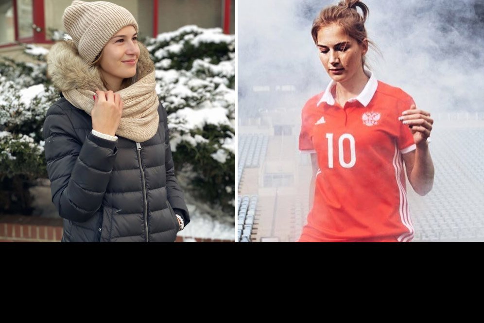 Si Cantik Nadezhda Smirnova, Gelandang Andalan Timnas Rusia