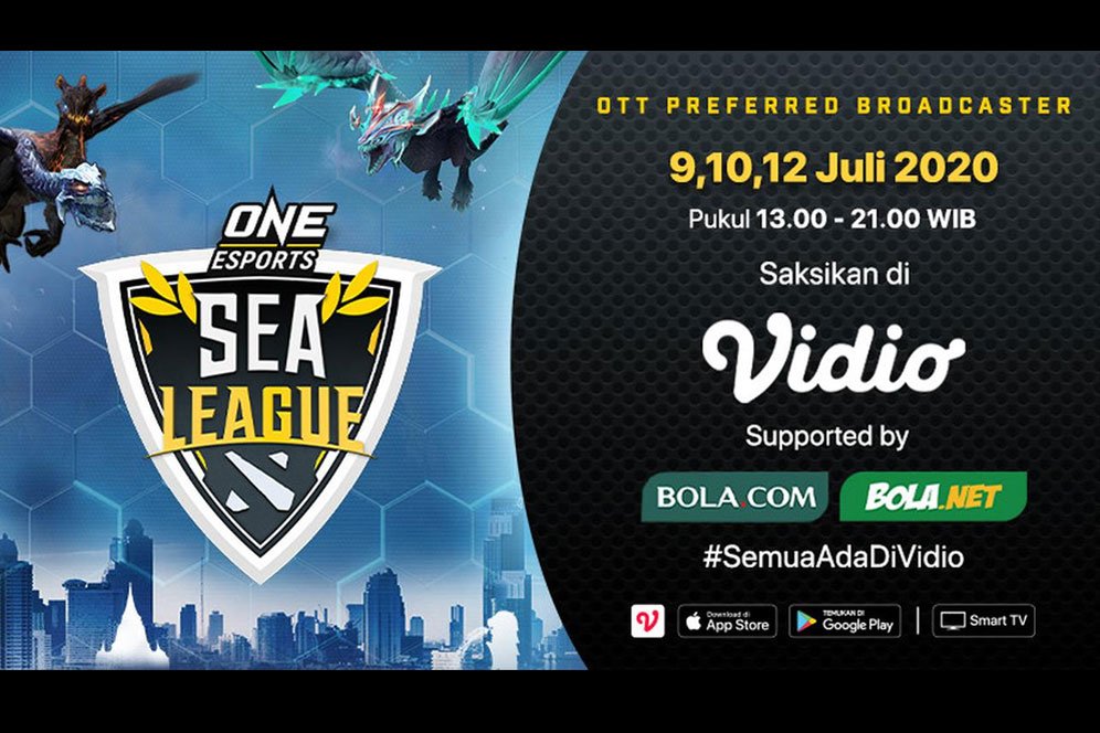 Jadwal Live Streaming ONE ESports DotA 2 SEA League Week 4 di Vidio