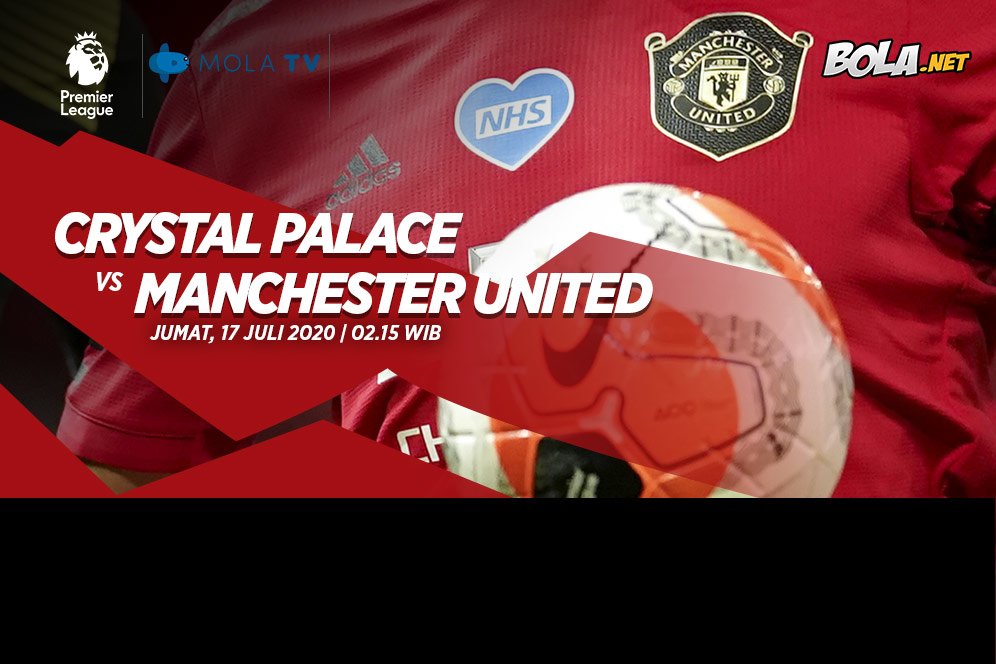 Data dan Fakta Premier League: Crystal Palace vs Manchester United