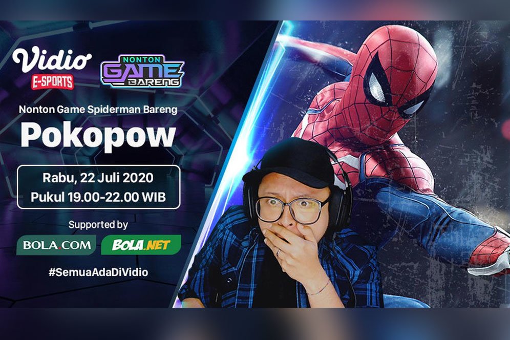 Jadwal dan Live Streaming Nonton Game Bareng Pokopow, Selasa 22 Juli 2020