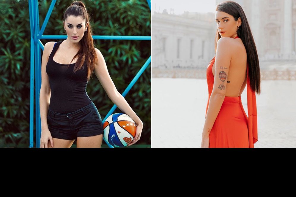 Multitalenta! Pebasket Cantik Italia Ini Juga Seorang Model dan Bintang TV