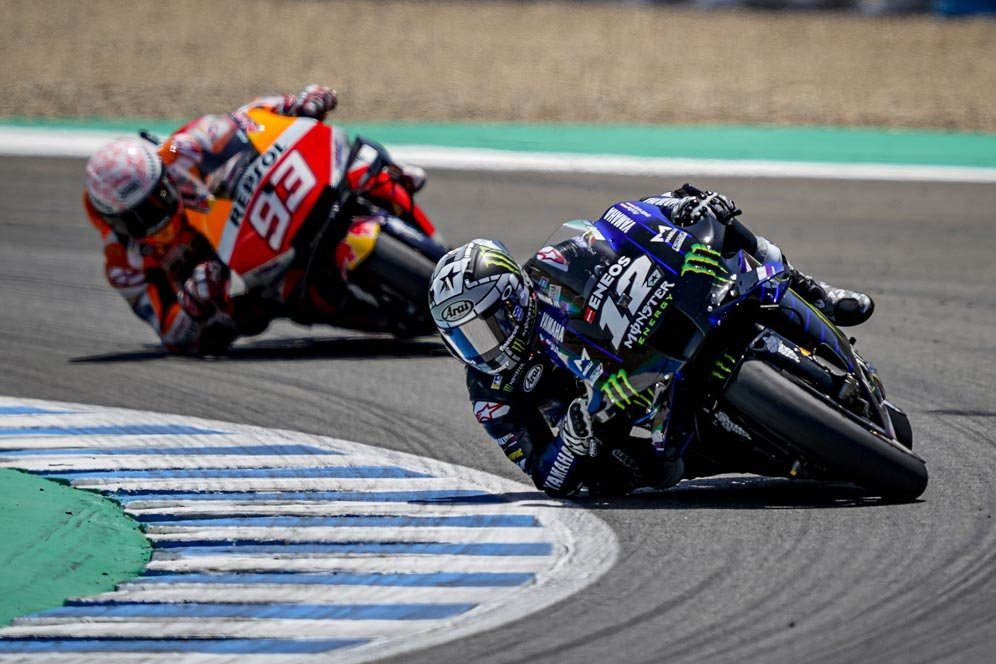'Ngeri' Lihat Ritme Marquez, Vinales: Tanda Yamaha Harus Lebih Baik Lagi