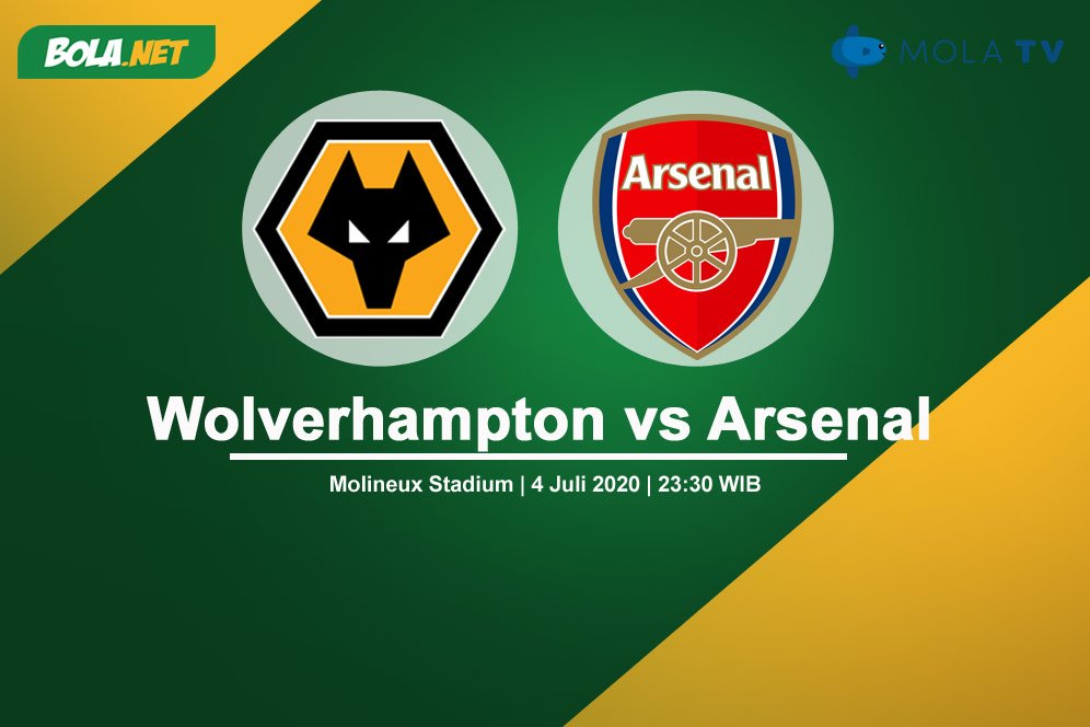 Link Live Streaming Wolverhampton vs Arsenal di Mola TV