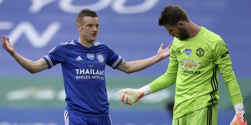 Kalahkan Aubameyang dan Ings, Vardy Jadi Top Skor Premier League 2019-20