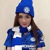 Model dan Aktris Cantik Asia Ini Pendukung Fanatik Chelsea