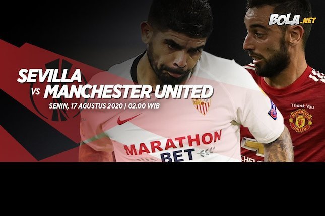 Liga Europa, Sevilla vs Manchester United (c) Bola.net