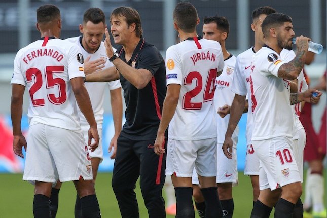 Rekor Sevilla Lawan Tim Italia