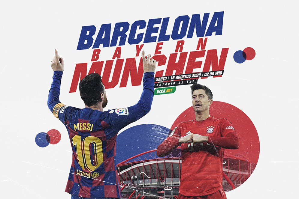 Prediksi Barcelona vs Bayern Munchen 15 Agustus 2020