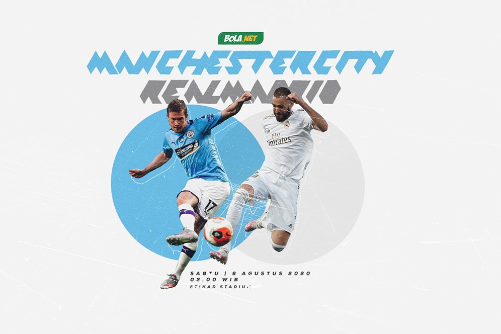 Jadwal Live Streaming Manchester City vs Real Madrid di Vidio dan SCTV