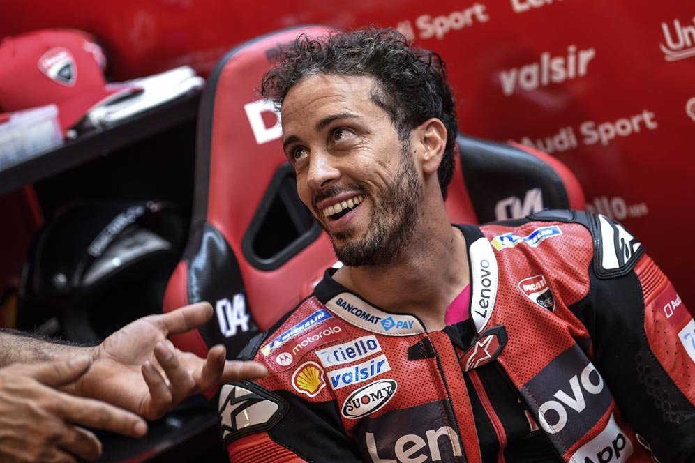 Ogah Bicara Wildcard, Aprilia Akui Andrea Dovizioso Sudah Kunjungi Markas