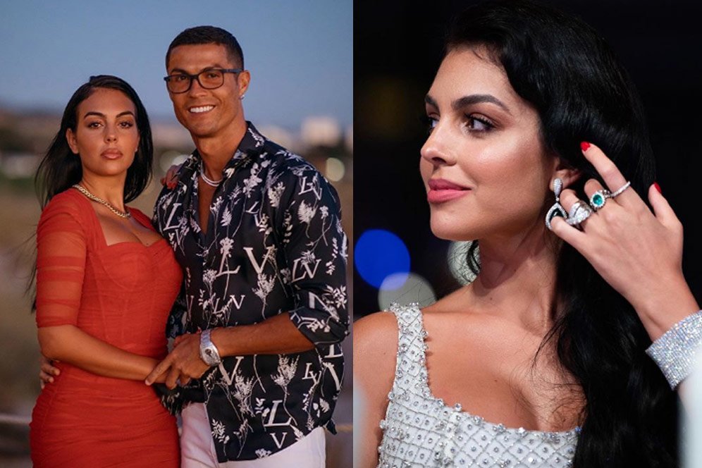 Paling Mahal! Ronaldo Belikan Cincin Rp1,1 Miliar untuk Georgina Rodriguez