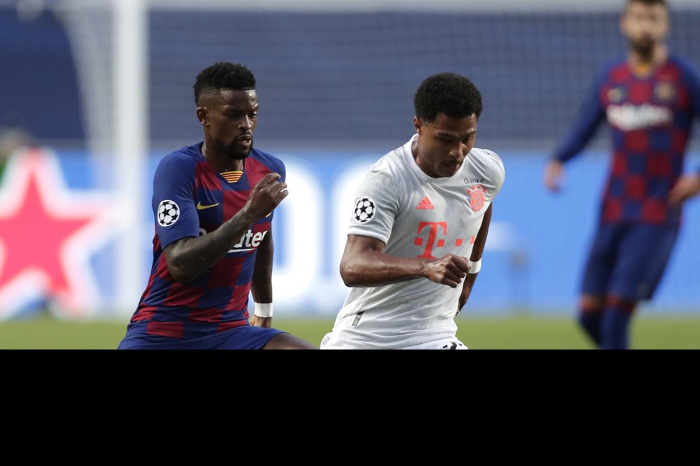Lyon vs Bayern Munchen, Gnabry Masih Bawa-bawa Barcelona Lyon vs Bayern Munchen, Gnabry Masih Bawa-bawa Barcelona