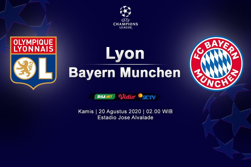 Statistik Menarik Jelang Duel Lyon vs Bayern Munchen, Rekor Apik The Bavarians