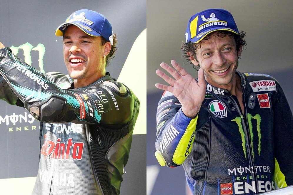 Valentino Rossi Tak Menduga Bakal Setim dengan Franco Morbidelli