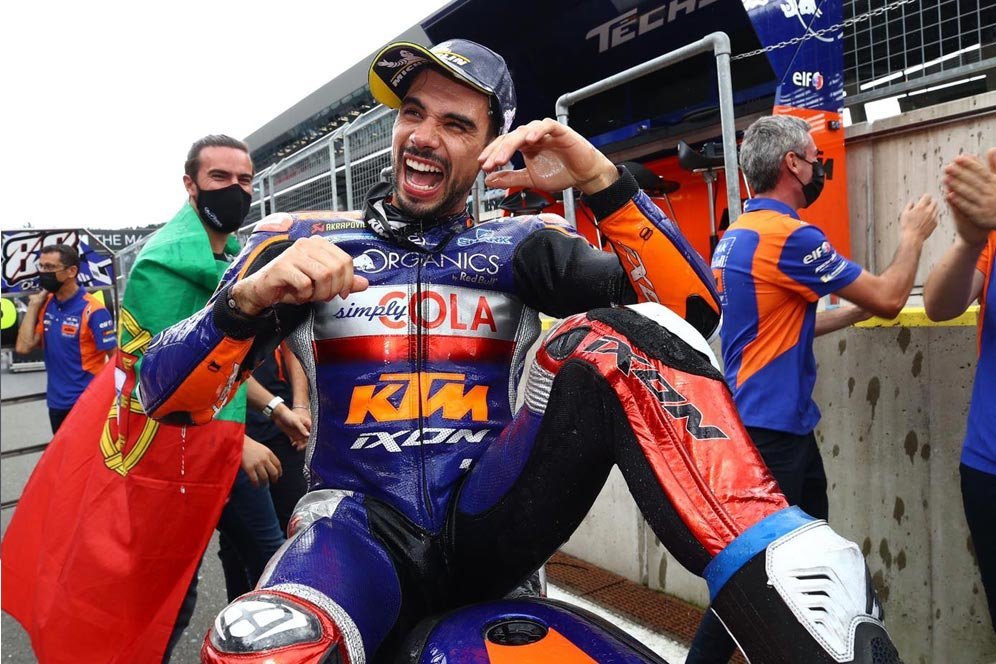 Hasil Kualifikasi MotoGP Portimao: Miguel Oliveira Sabet Pole di Rumah Sendiri