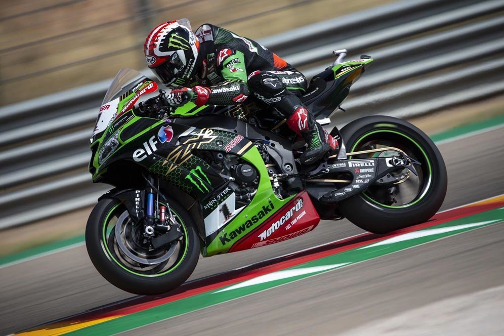 Hasil Race 2 WorldSBK Aragon: Jonathan Rea Bekuk Chaz Davies