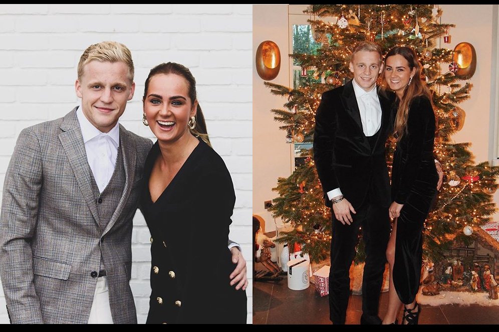 Calon Pemain MU Van de Beek Ternyata Berpacaran dengan Putri Dennis Bergkamp, Yuk Intip Kemesraannya
