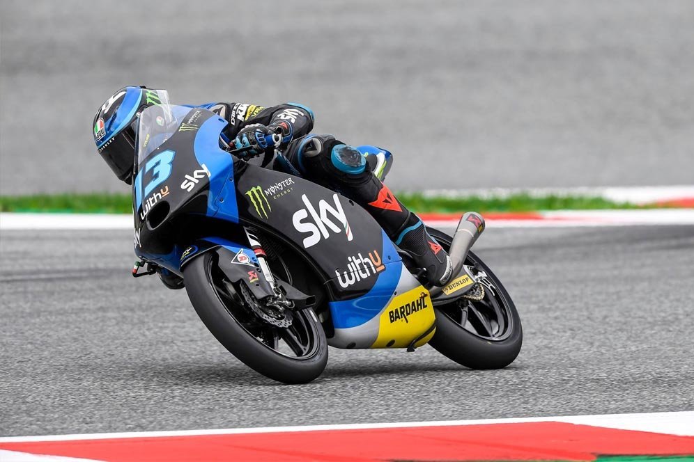 Hasil Sesi Pemanasan Moto3 Austria: Celestino Vietti Memimpin