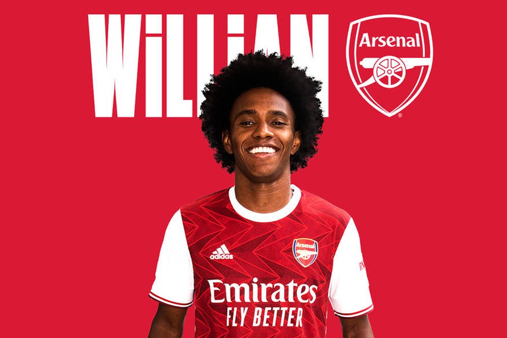 Ada Peran David Luiz di Balik Kepindahan Willian ke Arsenal