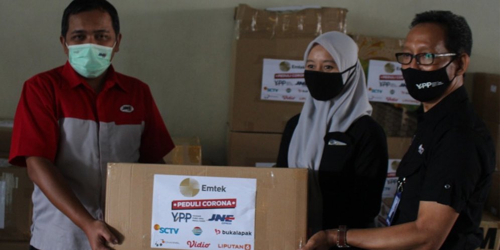 EMTEK Peduli Corona Distribusikan Ribuan APD & Masker Kain di Beberapa Wilayah Indonesia