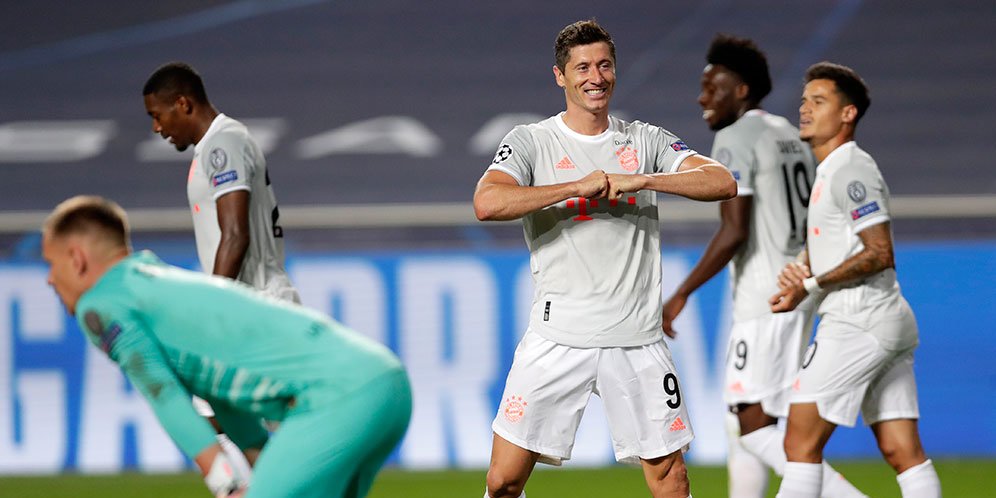 Istri Robert Lewandowski Ikut Rayakan Kekalahan Telak Barcelona