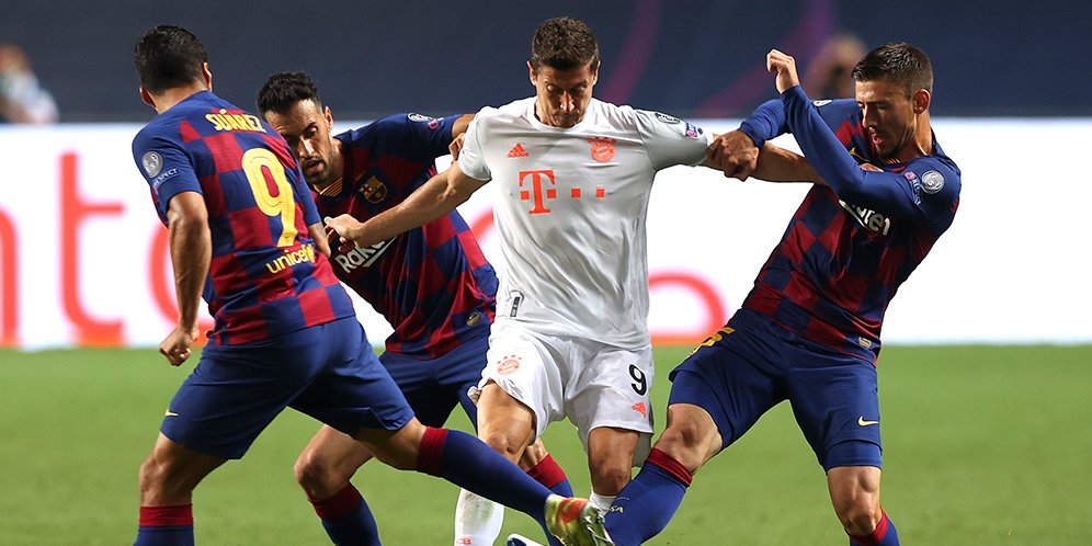 Yang Tersisa Dari Barcelona Vs Bayern Munchen Rekor Lewandowski Dan Hati Barca Yang Tersakiti Bola Net